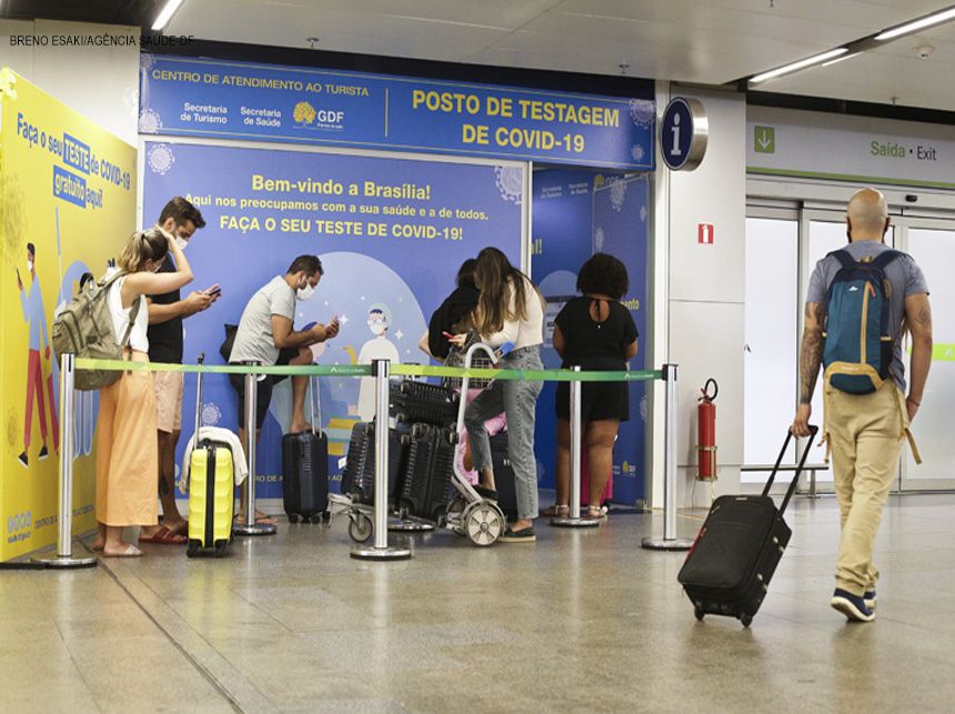 Testes de covid garantem segurança após festas de fim de ano no DF