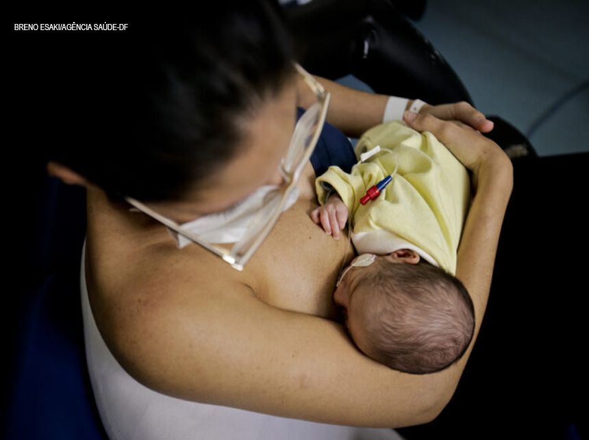 Coleta de leite materno no DF em 2021, supera arrecadação de 2020