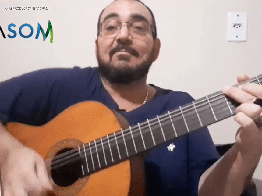 Internado no HBDF, violonista pede ajuda para realizar cirurgia em hospital particular e evitar perda de movimento do braço