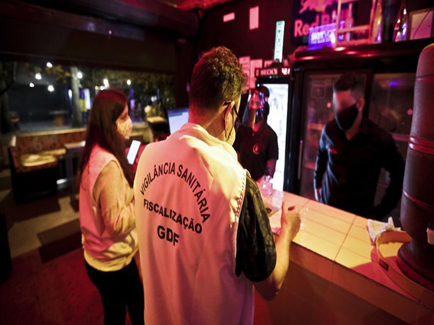 Vigilância Sanitária do DF realiza mais de 33 mil inspeções em 2021