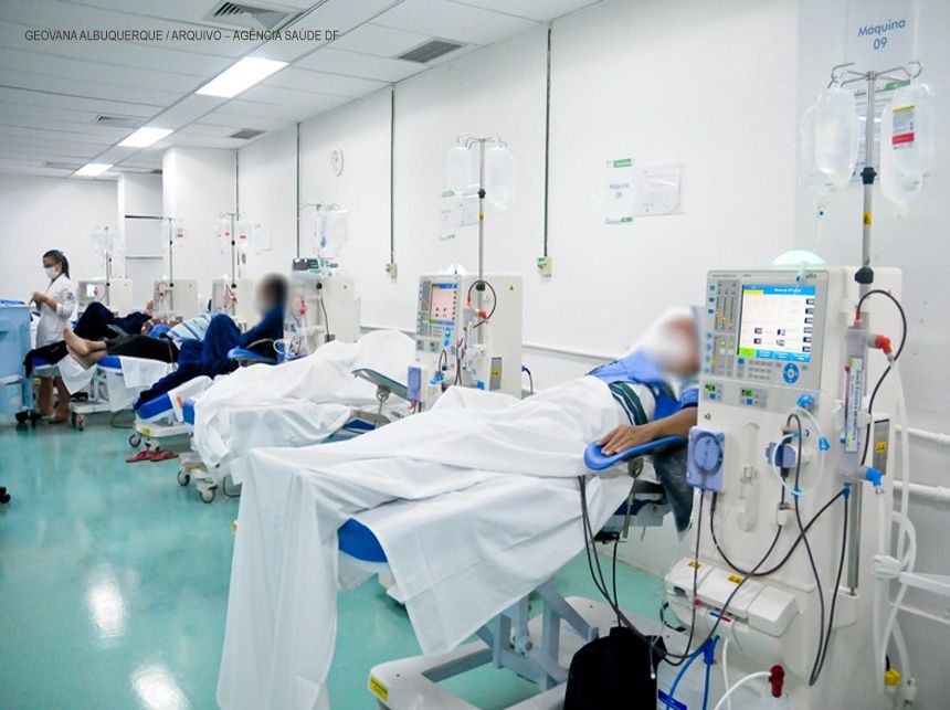 DF tem a quinta maior incidência de diálise do país