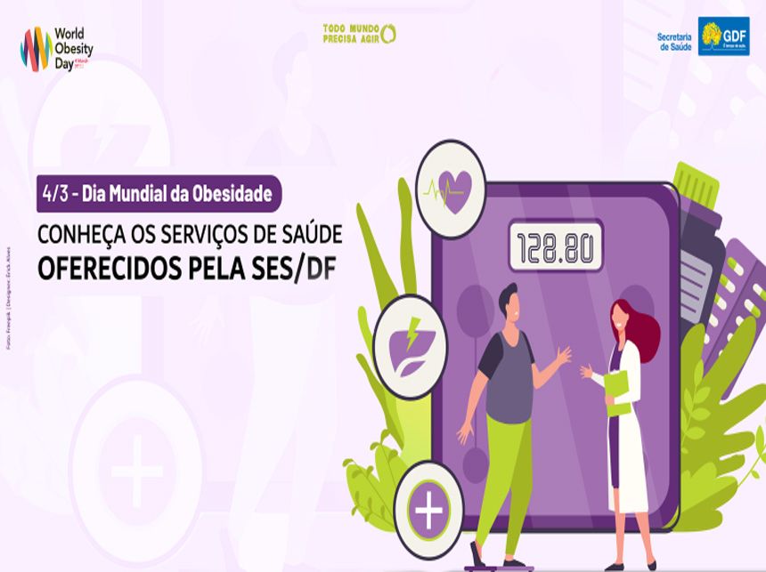 Obesidade: Saúde do DF oferece tratamento com equipes multidisciplinares