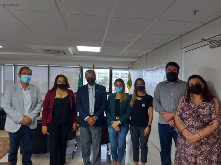 Sindate apresenta demandas da categoria para o secretário de Saúde do DF