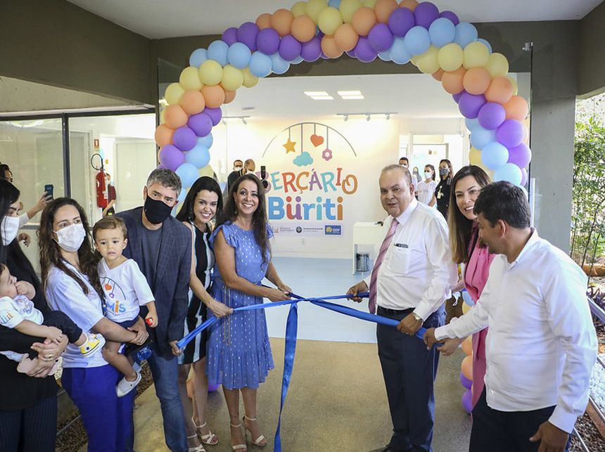 Berçário Buriti é inaugurado para acolher bebês de servidoras públicas do DF