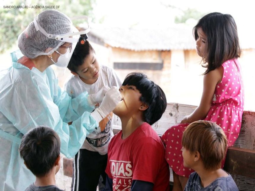 População indígena do DF recebe atendimento dentro da aldeia