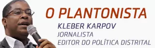 O Plantonista com o jornalista Kleber Karpov