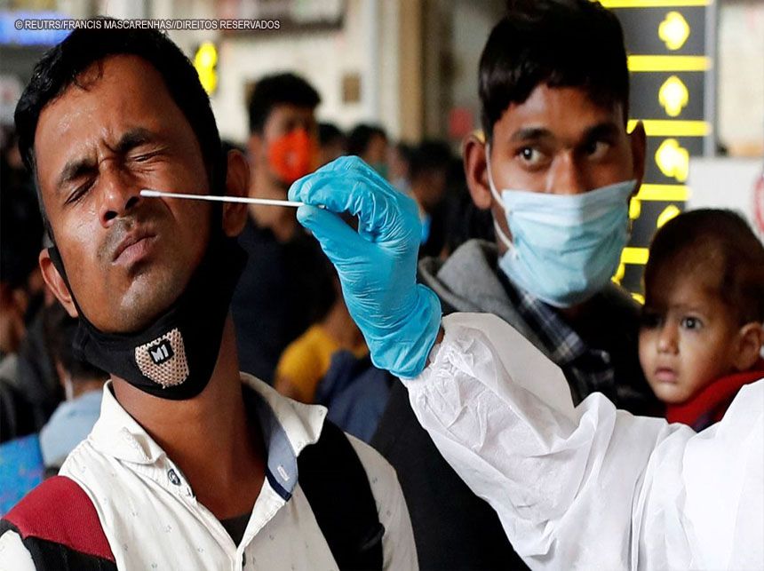 Covid-19 representa 41% dos casos de síndrome respiratória grave