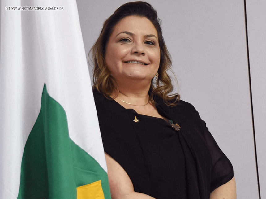 Lucilene Florêncio anuncia novo contrato entre Secretaria de Saúde e IGESDF