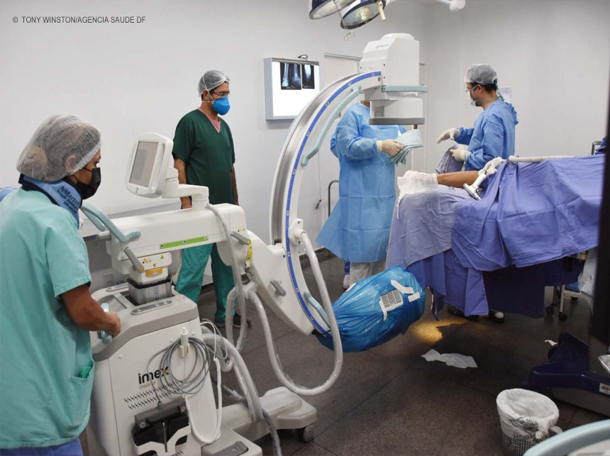 Cirurgias ortopédicas no DF ficam mais rápidas e seguras