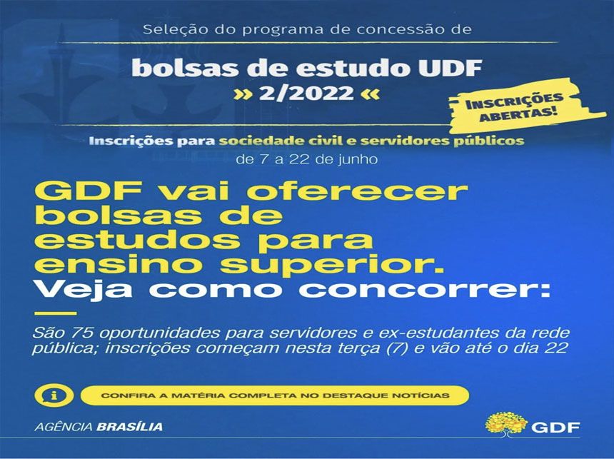 Quer concorrer a uma bolsa de estudo para ensino superior?