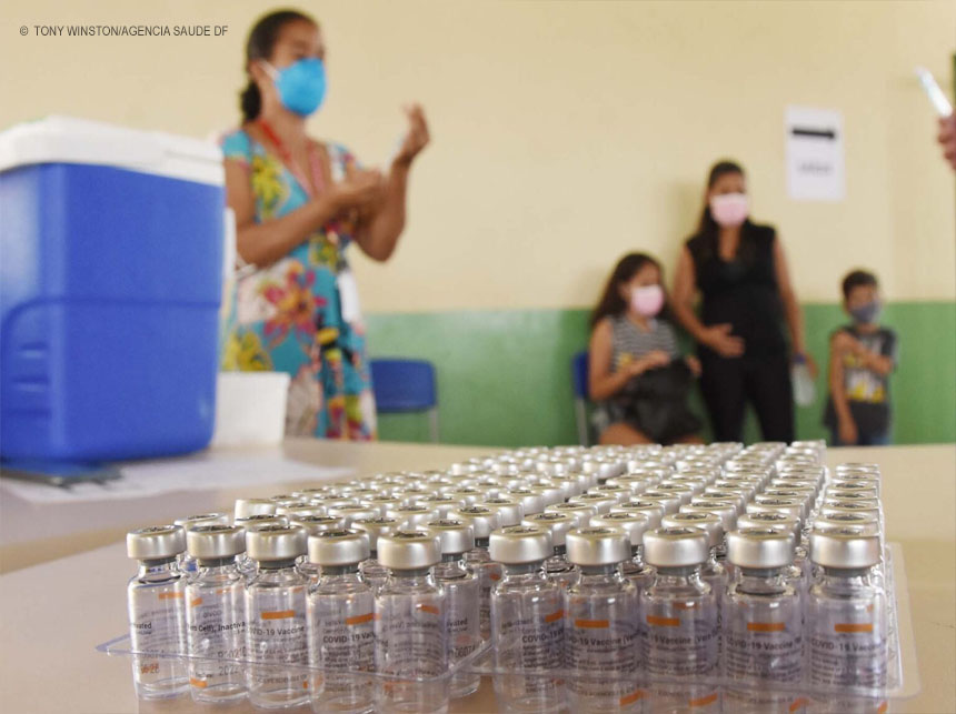 Cerca de 160 mil crianças precisam se vacinar contra a covid-19