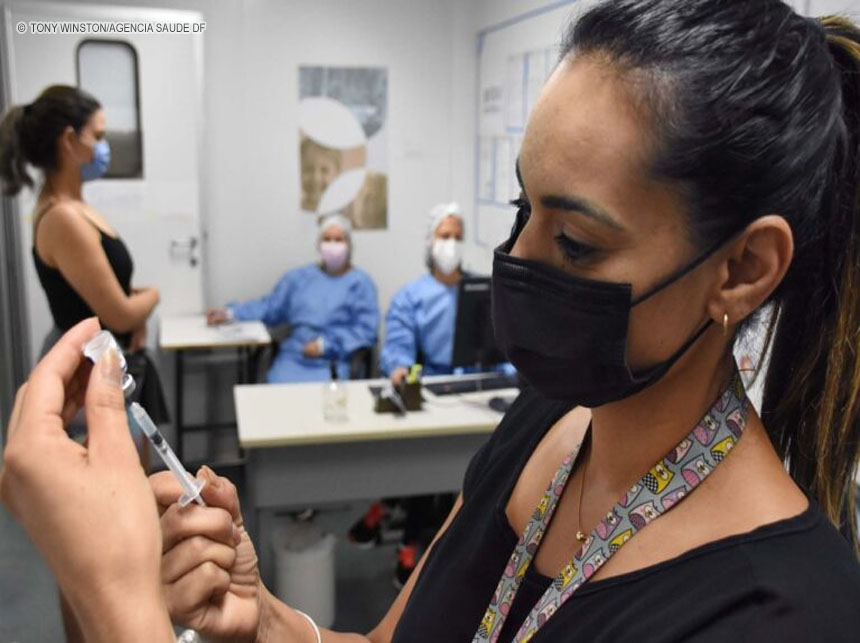 Transmissão cai e covid-19 recua no Distrito Federal