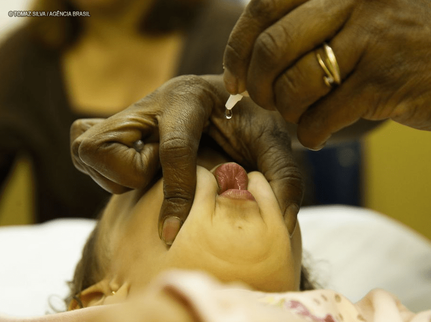 Campanha alerta para ameaça de retorno da paralisia infantil