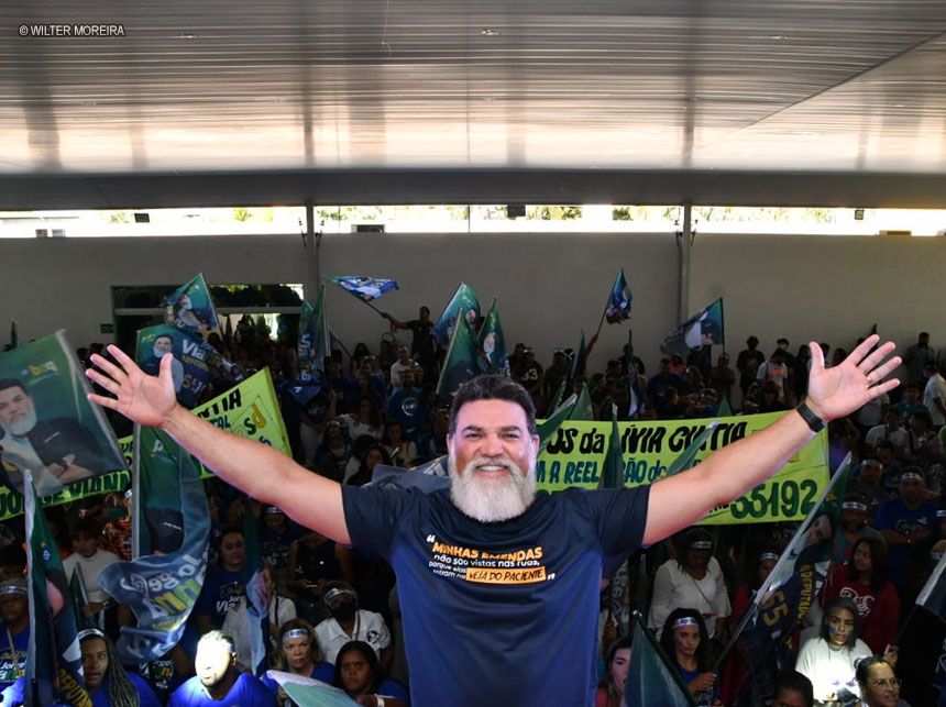 Jorge Vianna lança campanha à reeleição para deputado distrital