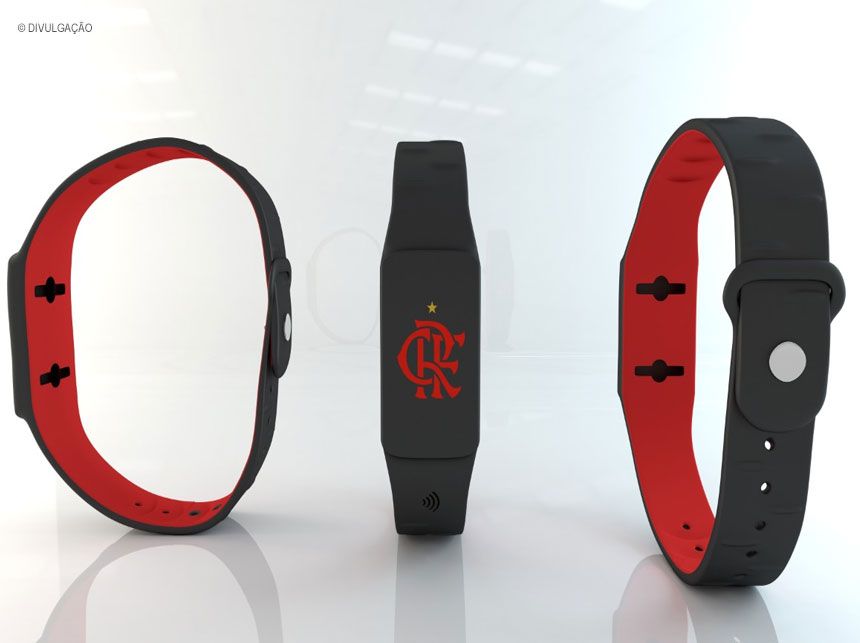 Nação BRB FLA lança pulseira de pagamento por aproximação