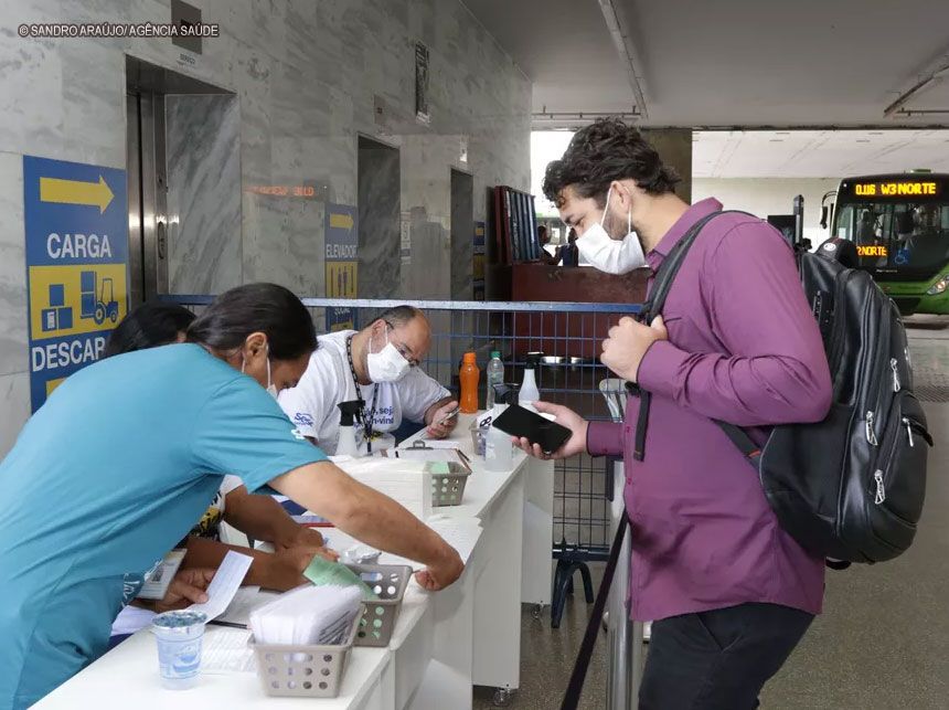 Rodoviária do Plano Piloto disponibiliza, neste 7 de setembro, ponto de vacinação contra a covid-19