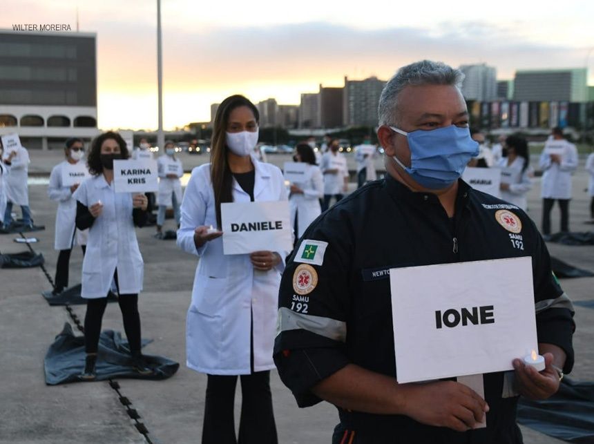 5 de Outubro: Fórum Nacional da Enfermagem realiza ato em prol do Piso Salarial