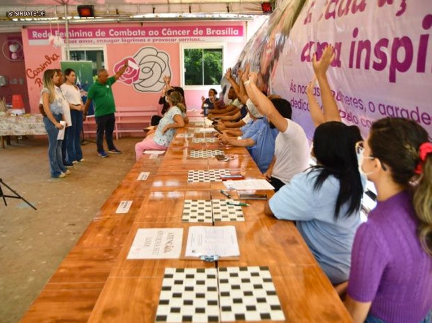 Técnicos em enfermagem rejeitam contraproposta do IGESDF para o Acordo Coletivo de trabalho
