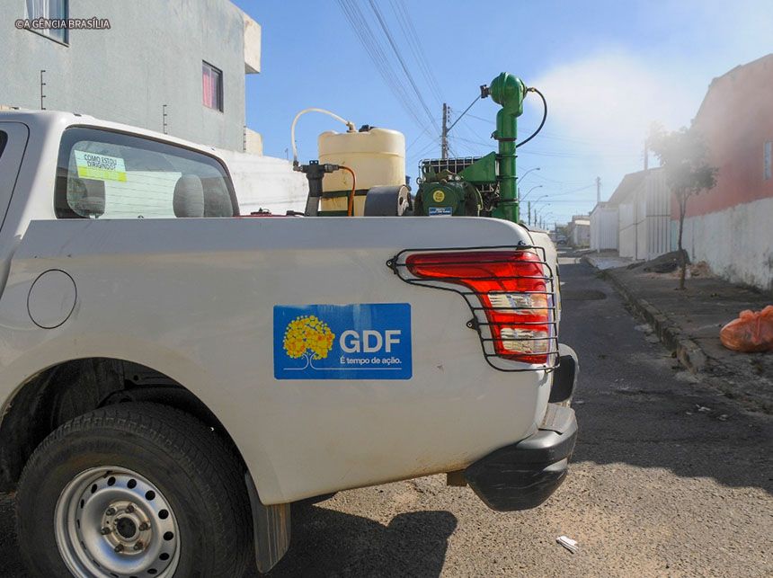 Fumacê já percorreu mais de 1.500 km de ruas do DF