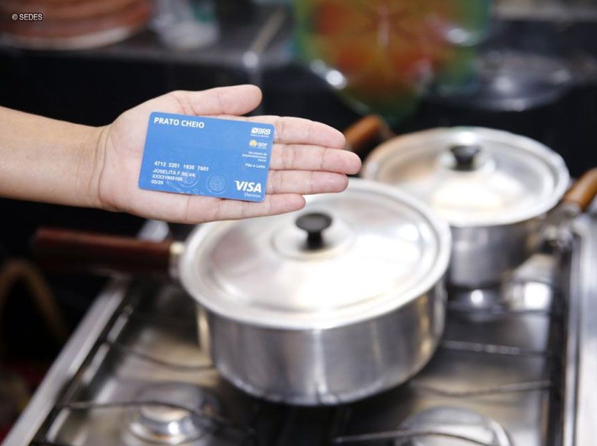 GDF paga R$ 30,7 milhões de Cartão Prato Cheio e DF Social