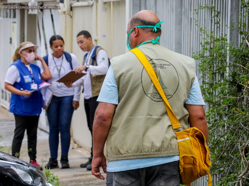 Até dezembro, DF teve 2,6 milhões de imóveis inspecionados no combate à dengue