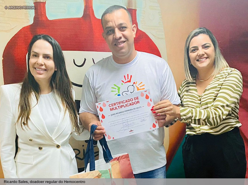 Embaixadores do sangue ajudam a multiplicar a importância de doar vida