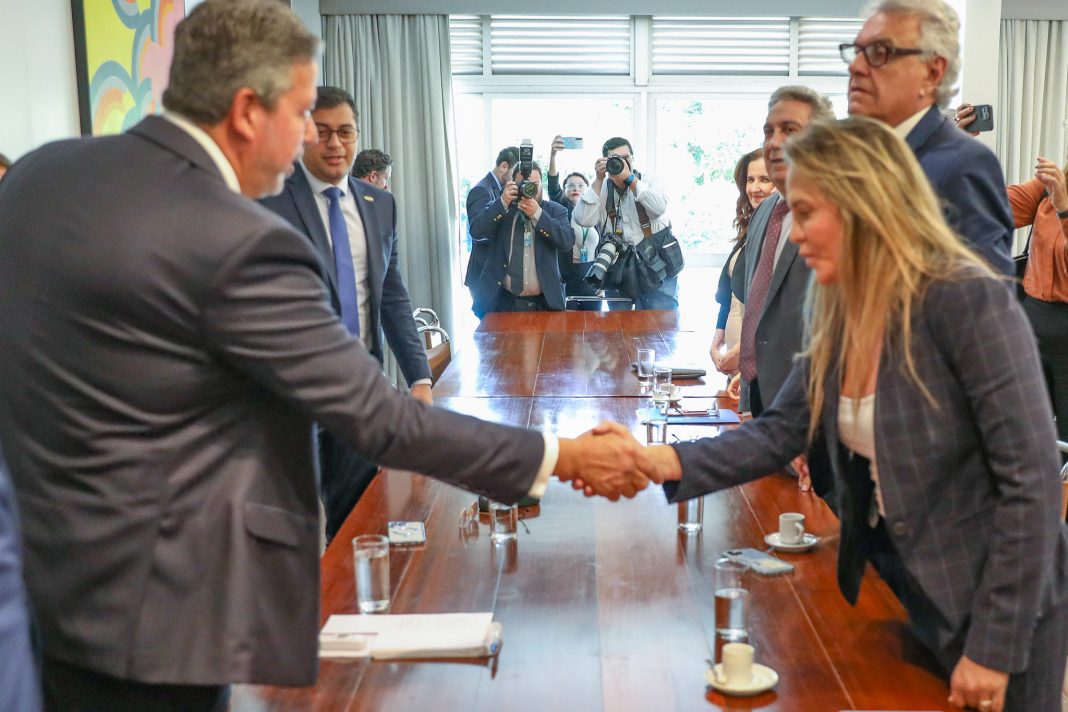 Celina Leão trata da compensação do ICMS com presidentes do Senado e Câmara