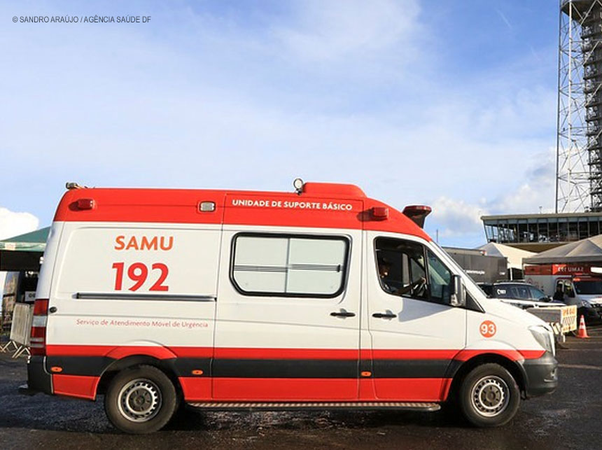 Unidades de saúde prestaram 45 atendimentos no DF na terceira noite de Carnaval