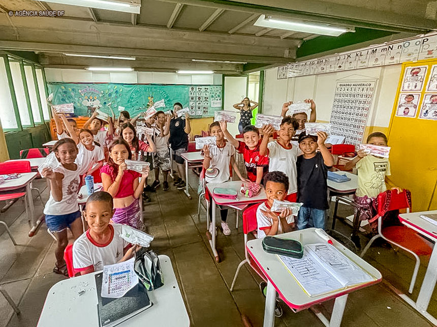 Saúde planeja ações preventivas em 140 escolas
