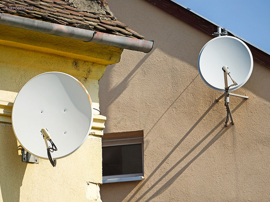 Famílias de baixa renda podem solicitar parabólica digital gratuita