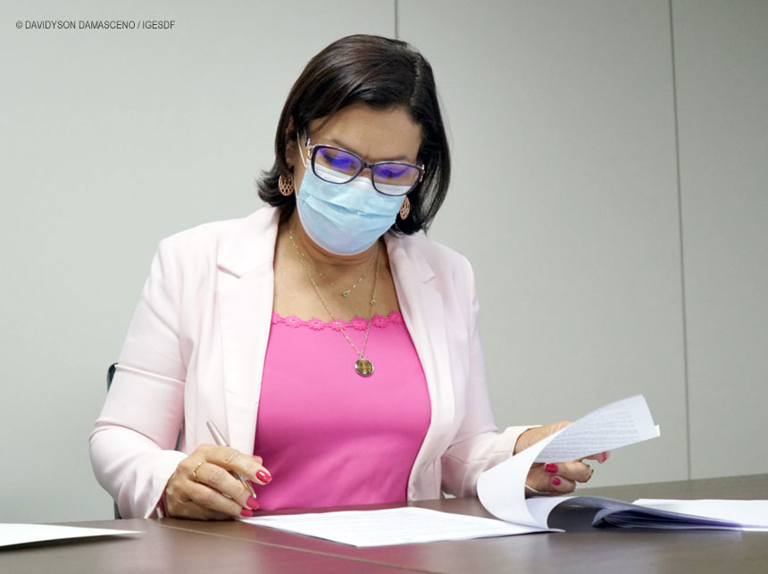 Mariela Souza é demitida da presidência do IGESDF