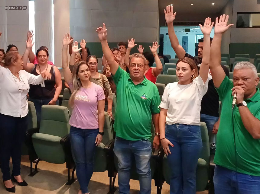 Em assembleia, profissionais da enfermagem do DF tomam decisões sobre Piso Salarial e Reestruturação de Carreira