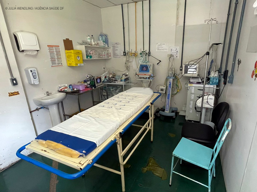 Procedimento de “rota rápida” adotado no Hospital do Guará reduz tempo de espera por atendimento na pediatria