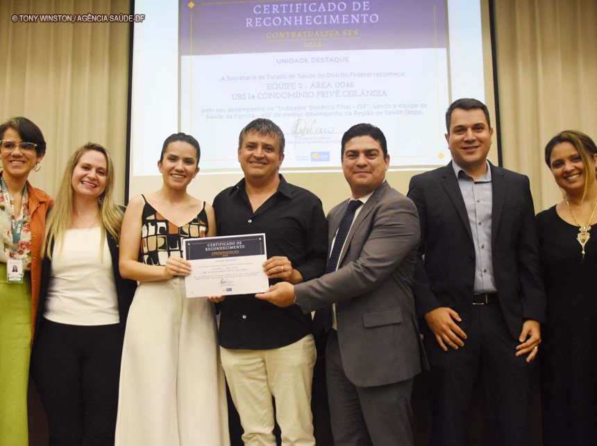 Saúde do DF premia melhores resultados na gestão