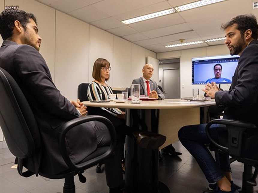 MPDFT se reúne com distrital para discutir situação da saúde no DF