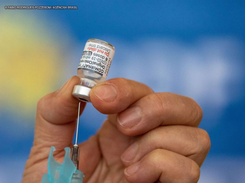 Covid-19: governo amplia vacina bivalente para todos acima de 18 anos