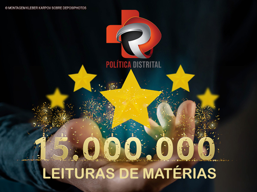 Política Distrital quebra a marca de 15 milhões de leituras de matérias