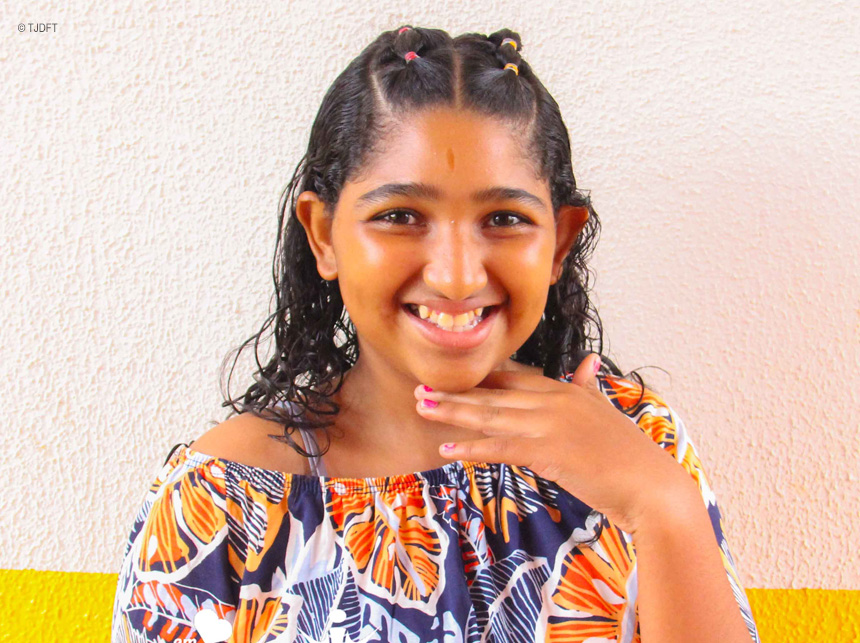 Ana Clara quer ser adotada e viver em um lar amoroso