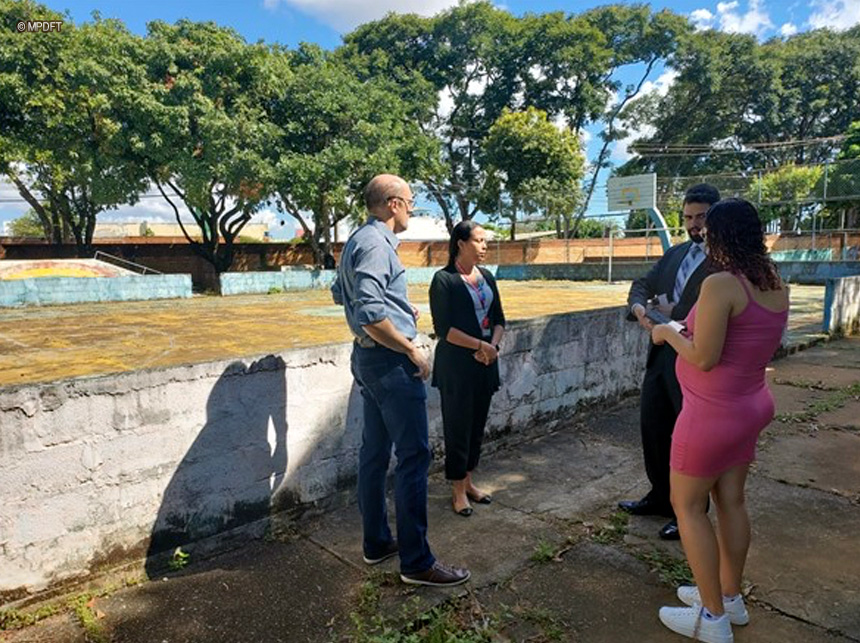 MPDFT vistoria Caps infantil de Sobradinho