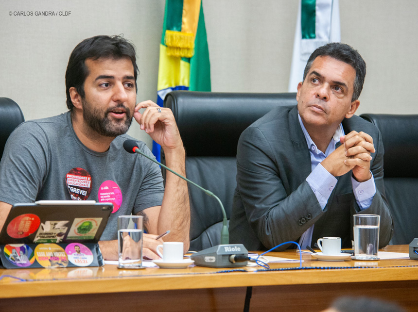 CLDF: Comissão de Educação, Saúde e Cultura debate com servidores arcabouço fiscal, contingenciamento e LDO