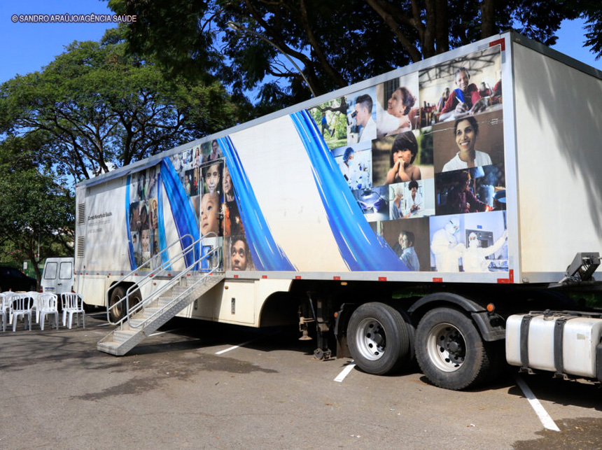Carreta da Hanseníase faz diagnóstico gratuito da doença em Brazlândia