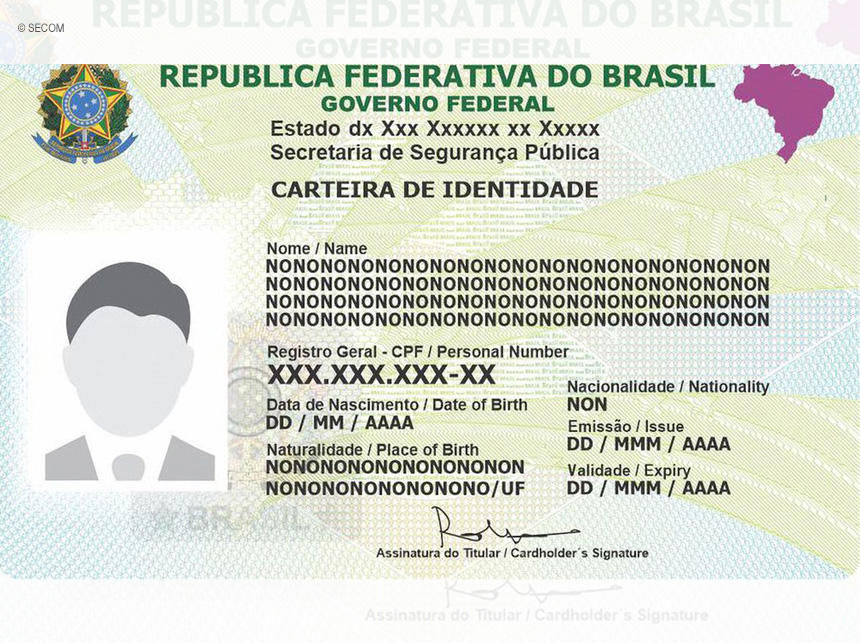 Nova carteira de identidade será emitida sem informação sobre sexo