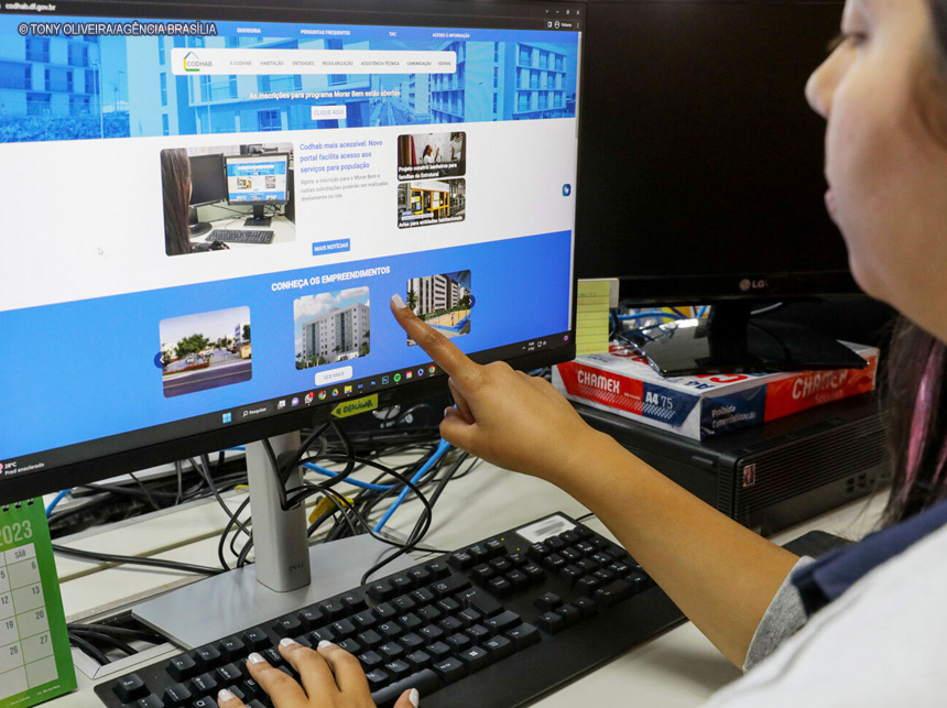 Novo portal facilita acesso aos programas habitacionais do GDF