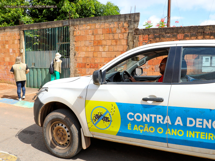 Casos prováveis de dengue têm redução de 65,6% no Distrito Federal