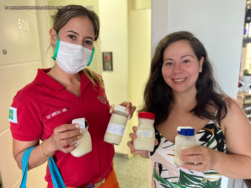 Banco de Leite Humano do DF precisa de doações