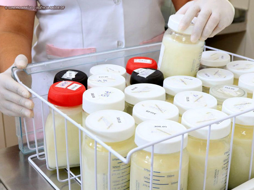 Campanha quer ampliar em 5% doação de leite materno no país
