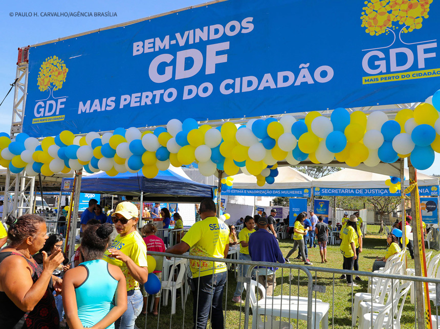 GDF Mais Perto do Cidadão leva serviços públicos e diversão a Sobradinho