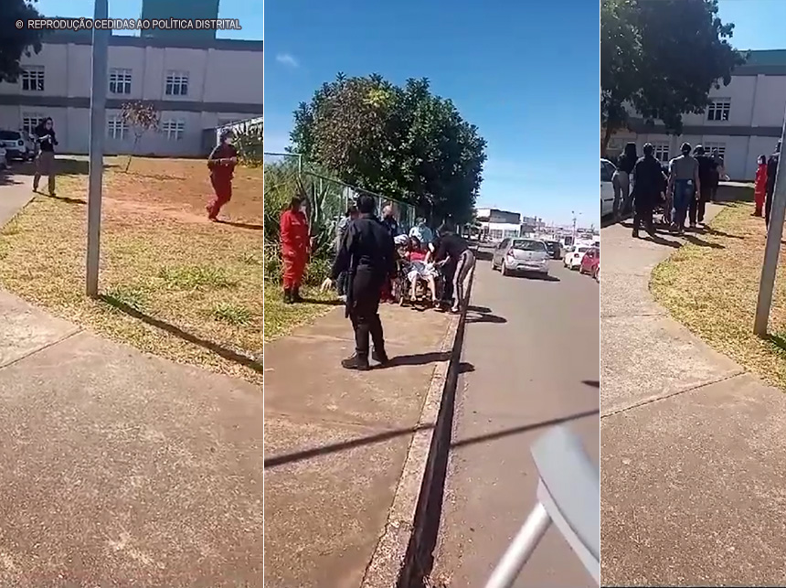 Exclusivo: Vigilantes realizam parto de grávida em frente ao Centro Obstétrico do hospital de Santa Maria