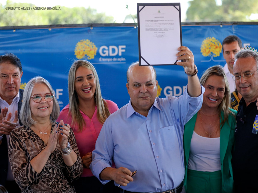 Taguatinga deve ganhar creche para atender 188 crianças em tempo integral, anuncia Ibaneis