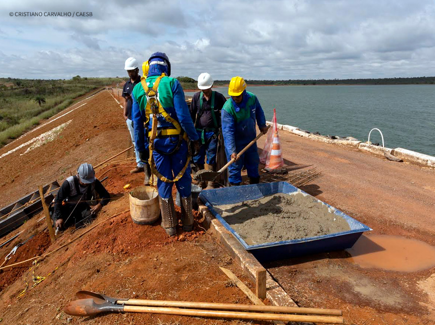 Barragem de Santa Maria passa por reformas